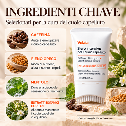Velaia™ Siero per il cuoio capelluto con applicatore